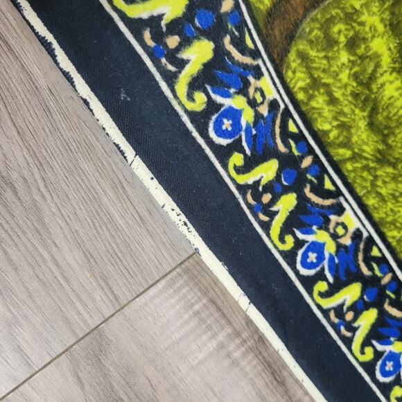 Vintage Playing Horses in a Meadow Wall Tapestry - 35" x 55" - Picture 5 of 6